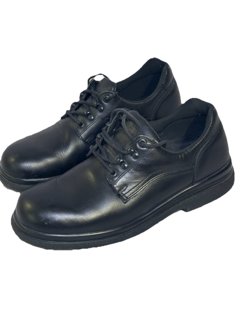 Red Wing 8618 Mens 11 D Black Leather Oxford Work Shoes SD Slip Resistant Wide